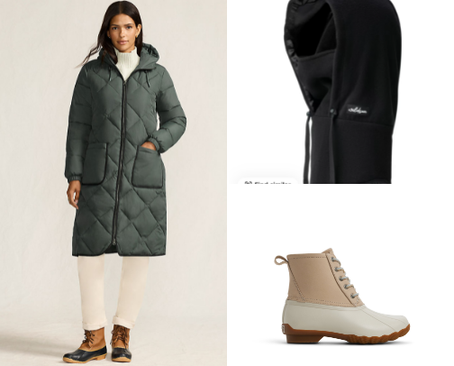 cold weather gear cover photo collage