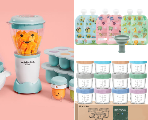 Food prep for babies made easy! cover photo collage