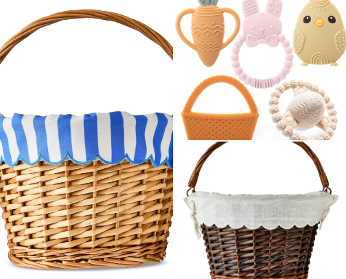 Toddler Boy Easter Basket Essentials cover photo collage