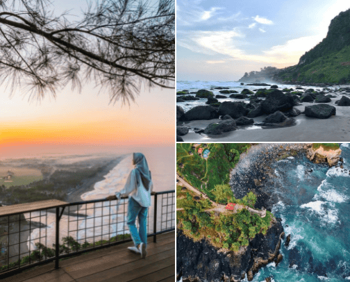 When you come to Indonesia, don't forget to visit these places cover photo collage