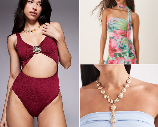 The Coastal Minimalist: Essential Beachwear cover photo collage