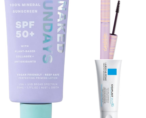 Skincare/Makeup for acne prone skin cover photo collage