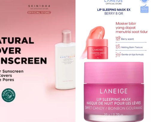 My Secret Glow-Up Kit: SKIN1004 + Laneige Essentials cover photo collage