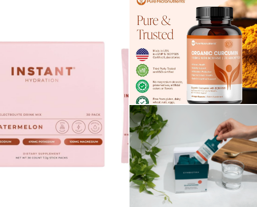 Sexy supplements - keeping it simple! cover photo collage