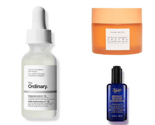My Skin care rutine cover photo collage