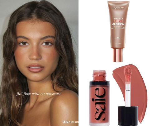 "barely there" makeup cover photo collage