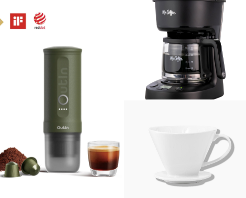 ☕ Hot Coffee & Tea drinks  lover Essentials cover photo collage