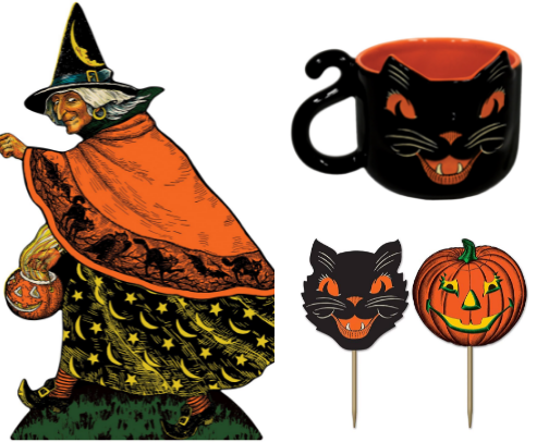 A True Vintage Halloween -the best vintage reproductions & more cover photo collage