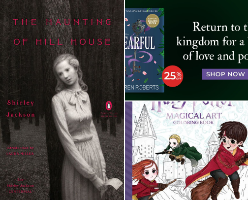 My favorite book recs cover photo collage