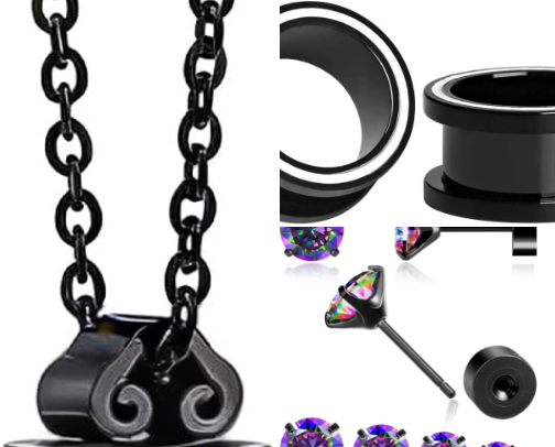 Who doesn’t love jewelry? 🖤 cover photo collage