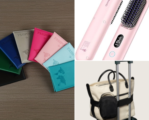 My Ultimate Travel Essentials cover photo collage