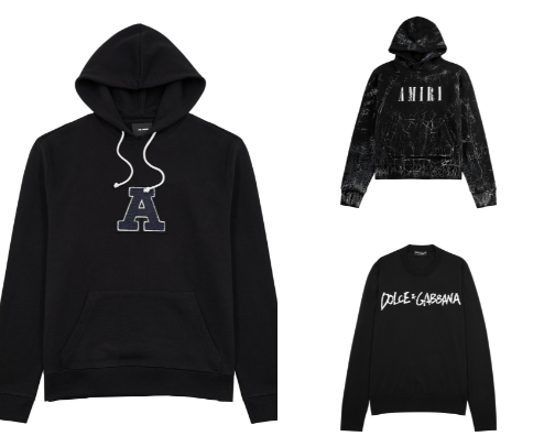 MEN'S DESIGNER SWEATSHIRTS cover photo collage