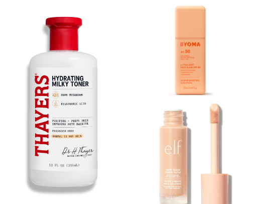 soft girl everyday makeup 💄🤍 cover photo collage