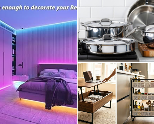 Home Essentials That Upgrade Your Space cover photo collage