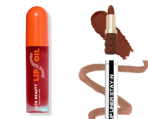 lip combo favs cover photo collage