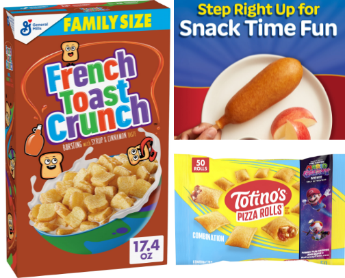Snacks that slap, for the modern muncher with a nostalgic hankering cover photo collage