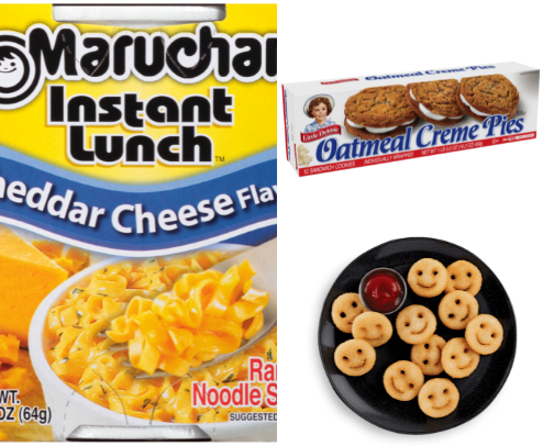 Snacks that slap, for the modern muncher with a nostalgic hankering cover photo collage
