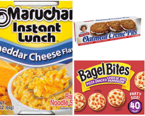 Snacks that slap, for the modern muncher with a nostalgic hankering cover photo collage