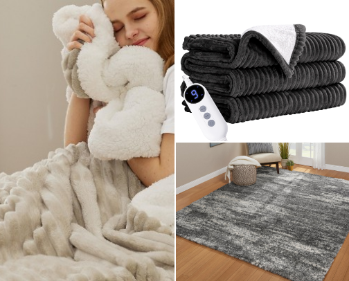 Cozy Home Essentials for Winter ❄️ Must-Have Comfort Items cover photo collage