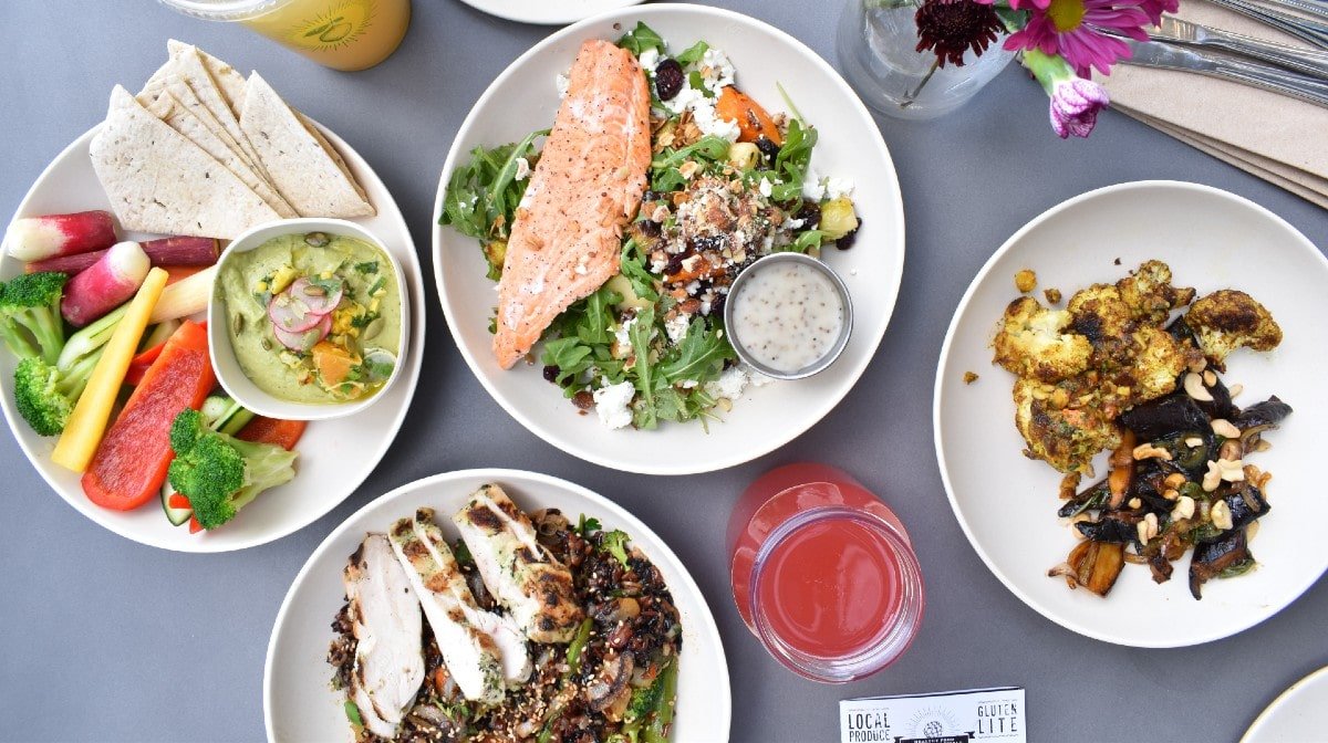 Good Mood Food: Feel-Good Recipes, Happy Ingredients & Mindful Eating Inspo cover photo collage