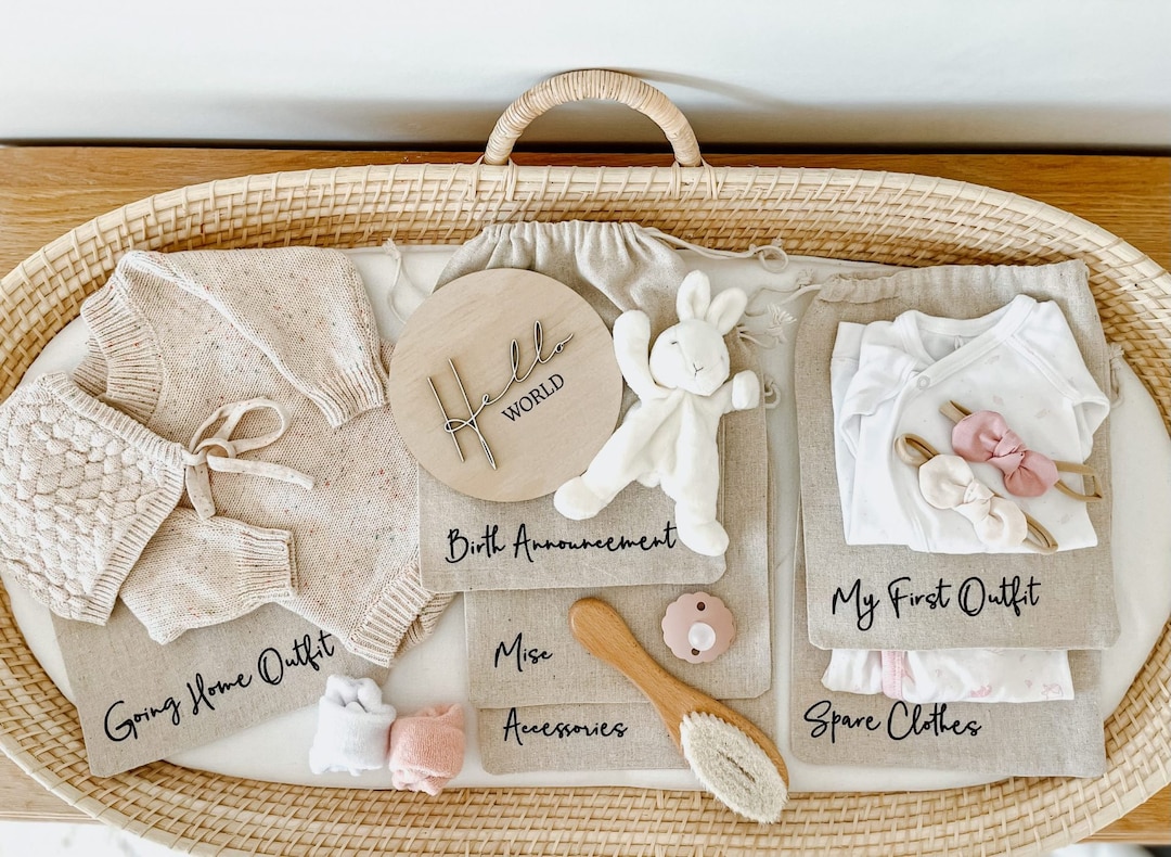 Birth Bag Essentials cover photo collage