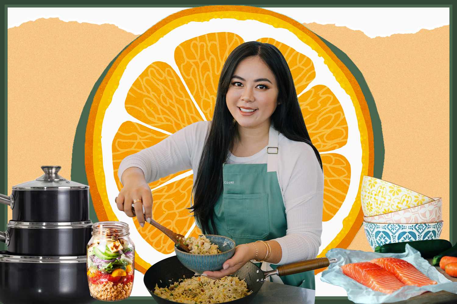 Favorite Cooking Creators on TikTok cover photo collage