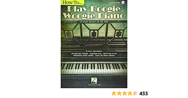 Learning Blues and Boogie Woogie Piano cover photo collage
