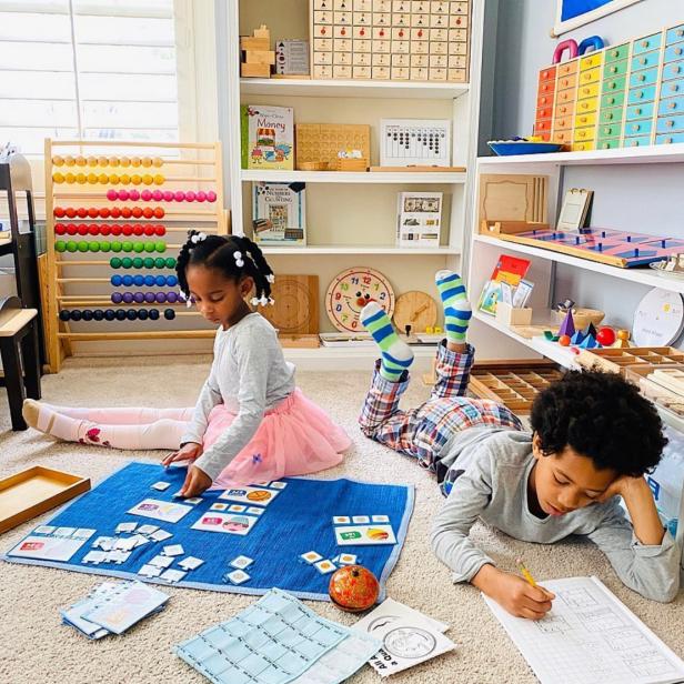 How We Create A Productive and Inspiring Homeschool Environment cover photo collage