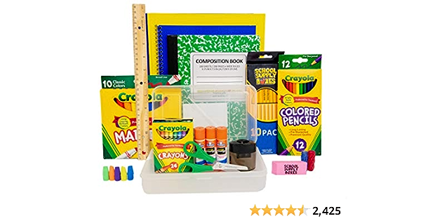 Back to School - Amazon Shopping list cover photo collage