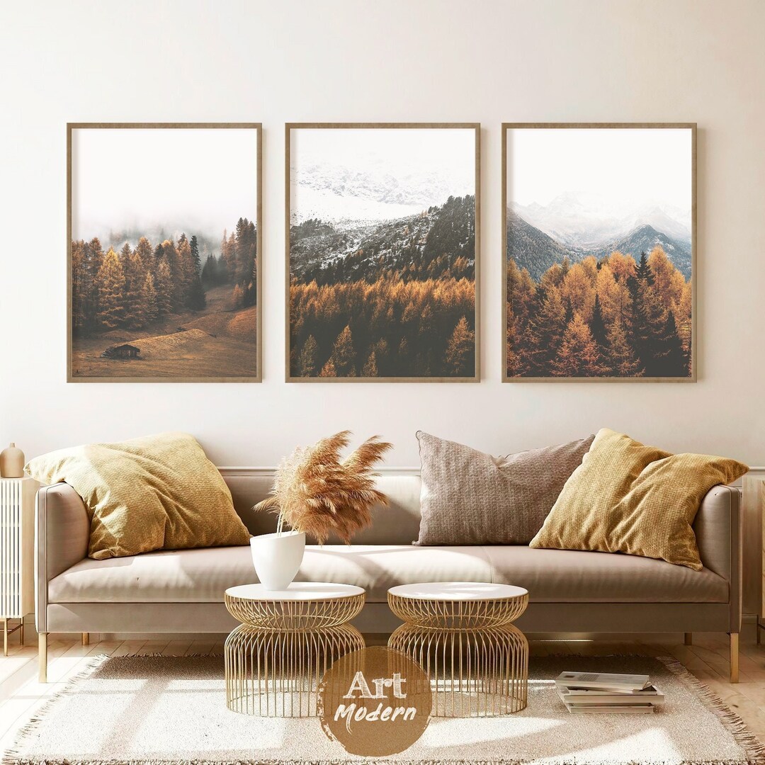 fall/warm home & apartment aesthetic cover photo collage