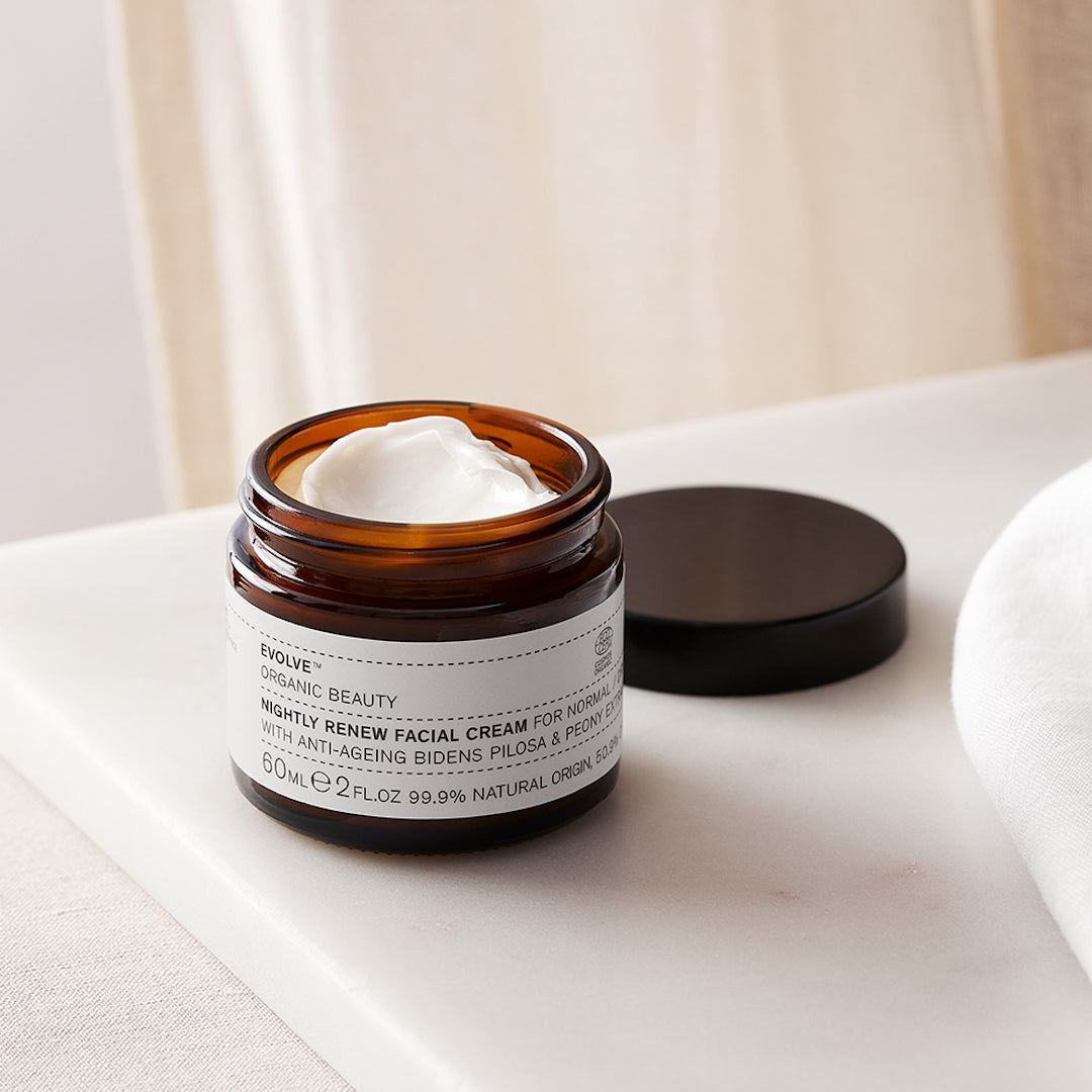 Evening Skin Care cover photo collage