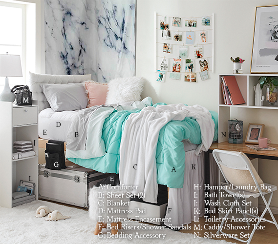 Everything You Need for Your Dorm Room cover photo collage