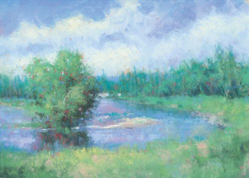 The Vibrant World of Painting Techniques cover photo collage