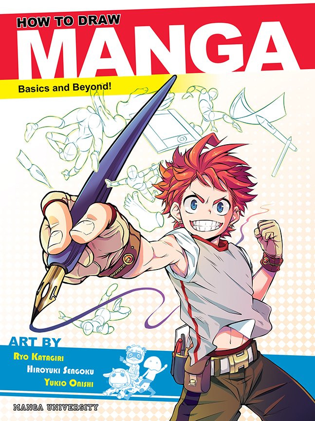 The World of Manga Drawing and Storytelling cover photo collage