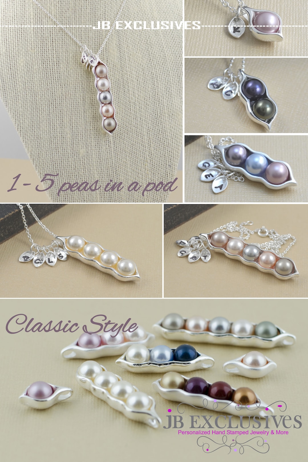 Eclectic and Handmade - find it on Etsy cover photo collage