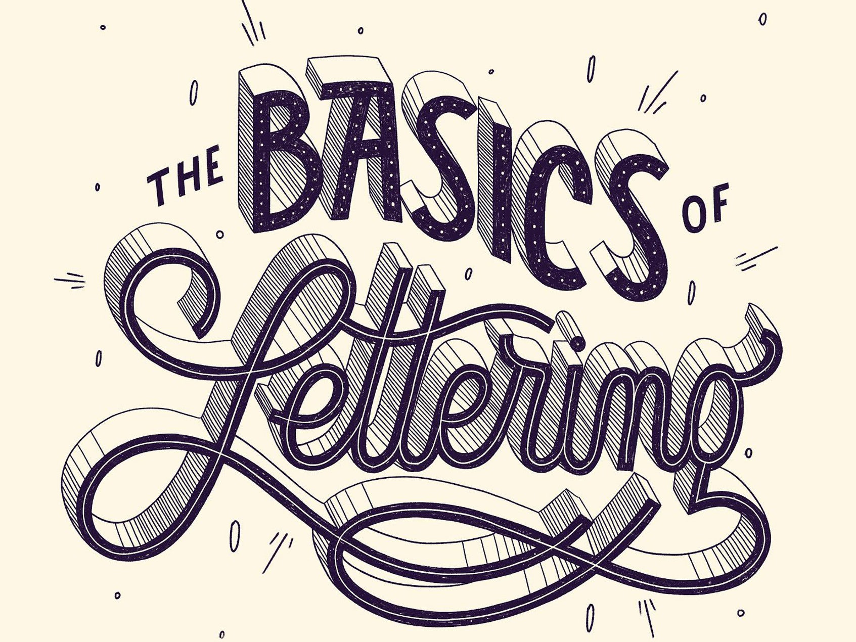 Hand Lettering Styles and Inspirations cover photo collage