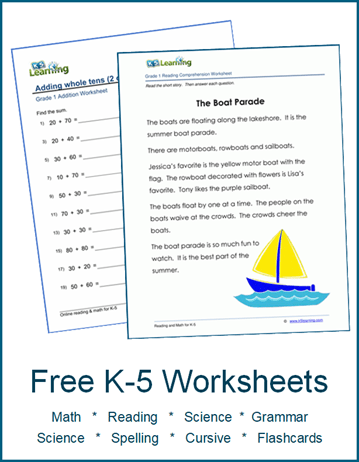 Worksheet Wonderland: The Best Sites with Free Printable Worksheets cover photo collage