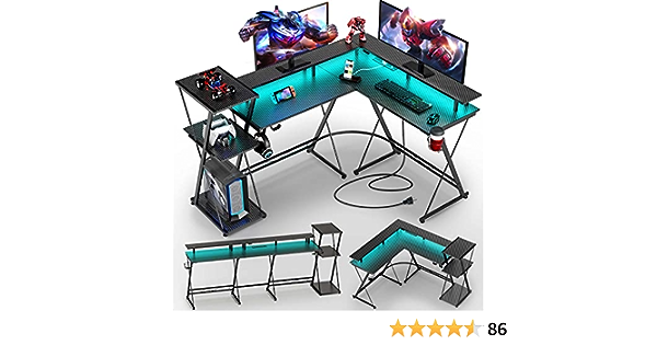 Out of this world gaming and tech room set up!! cover photo collage