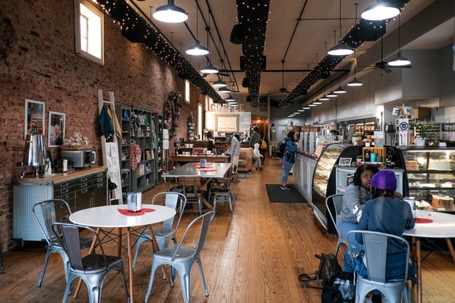 Cute Coffee Shops cover photo collage