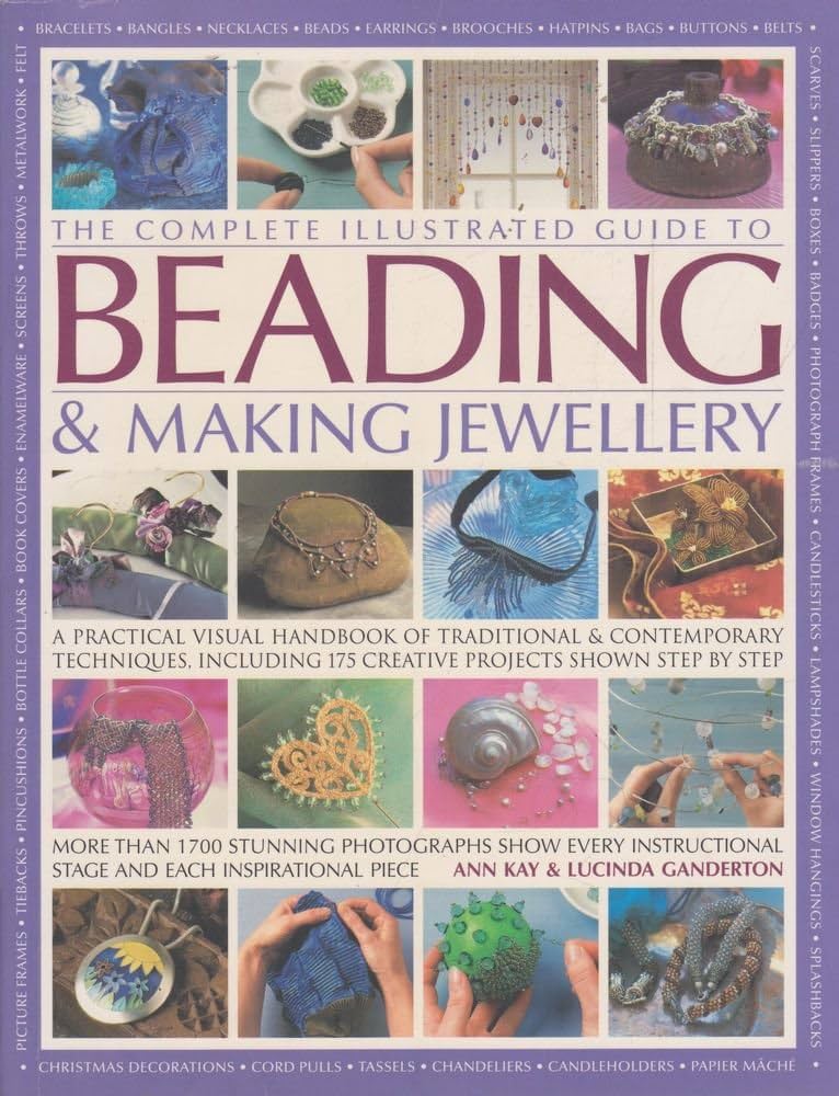 Making Beaded Jewelry and Accessories cover photo collage