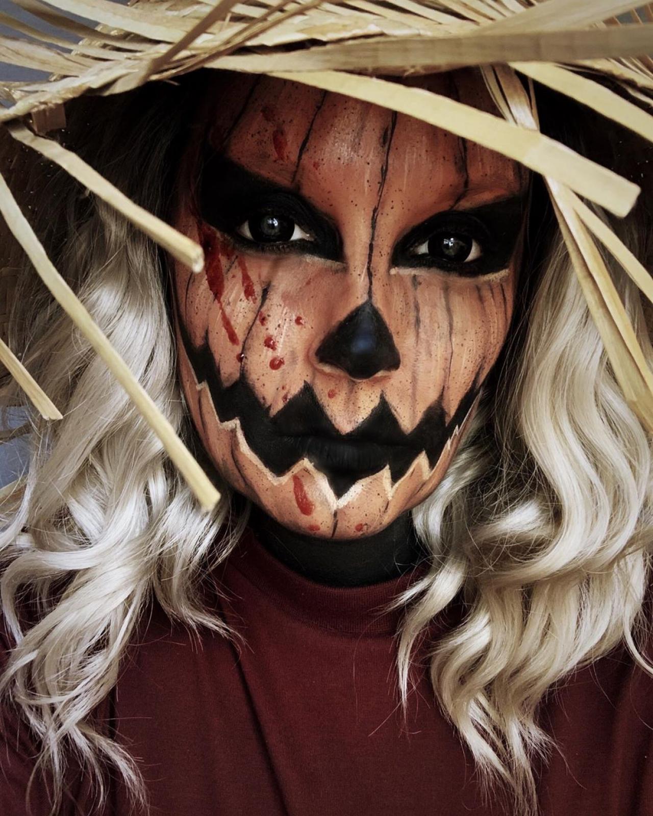 Halloween Makeup cover photo collage