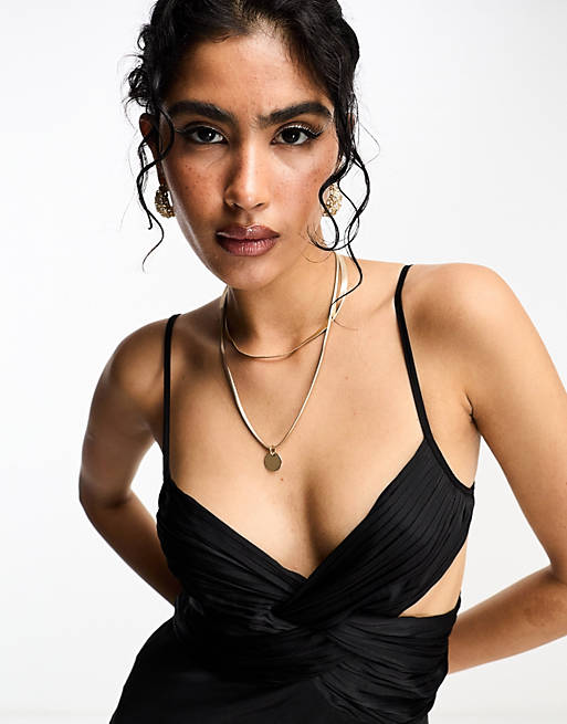 ASOS Wedding guest dresses in Black 2025