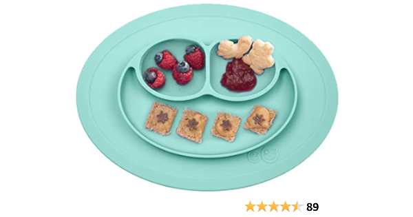 Toddler Eating is Messy AF...Here's What Helps Us! cover photo collage