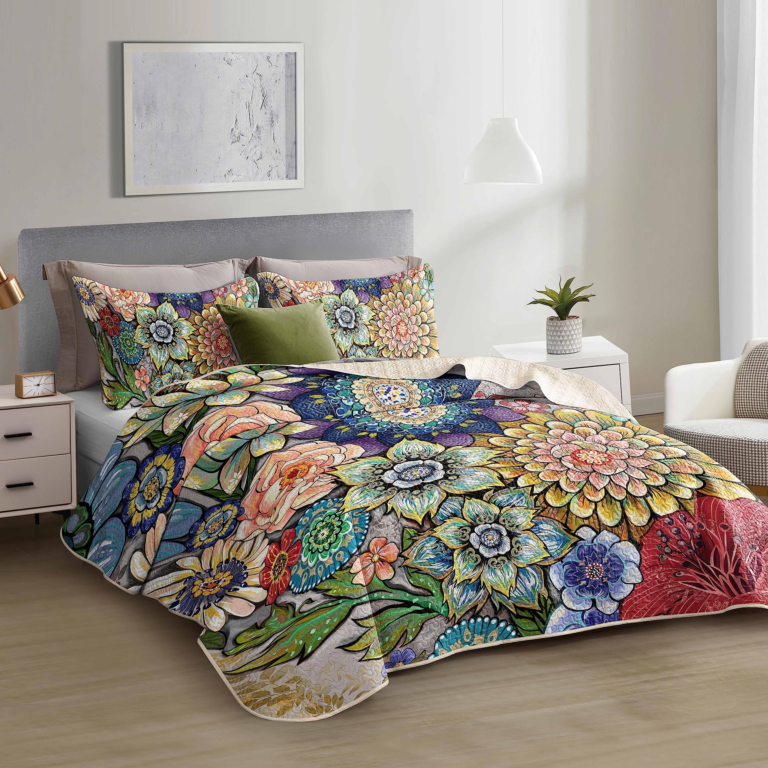 Home Decor Colorful Bedroom cover photo collage