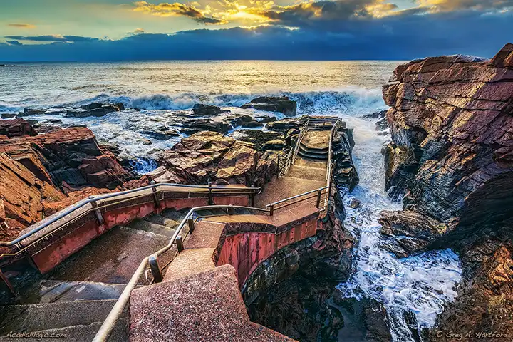 Hiking and sightseeing in Bar Harbor, Maine cover photo collage