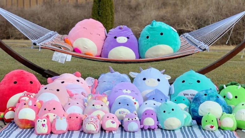 Squishmallows - The Best Stuffed Animals Ever cover photo collage