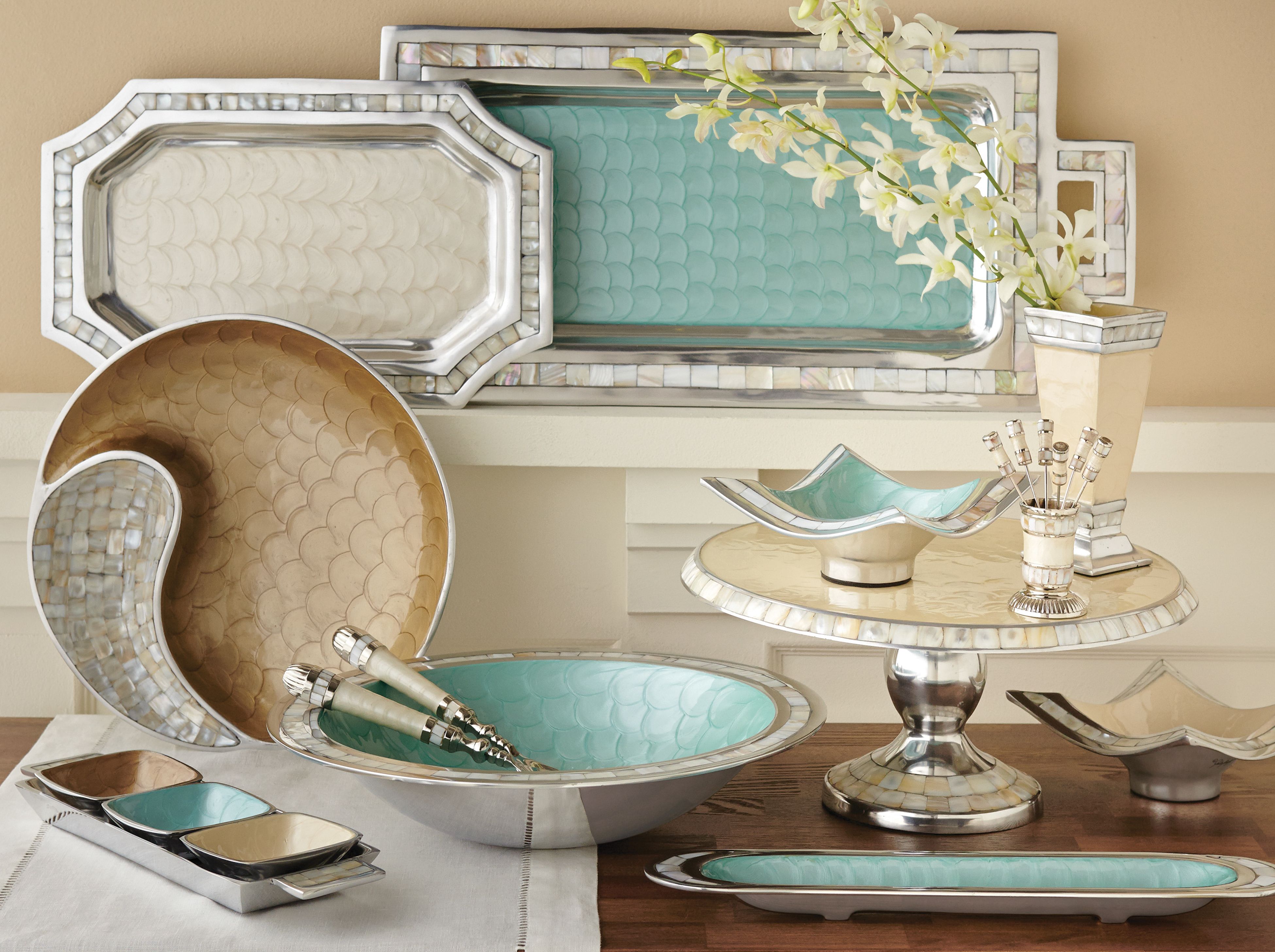 Eclectic and Elegant Entertaining cover photo collage