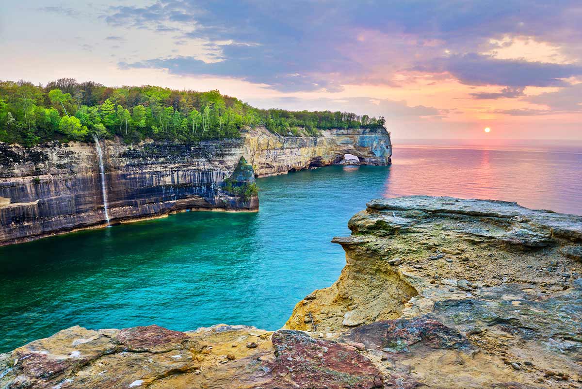 The Beautiful Michigan cover photo collage