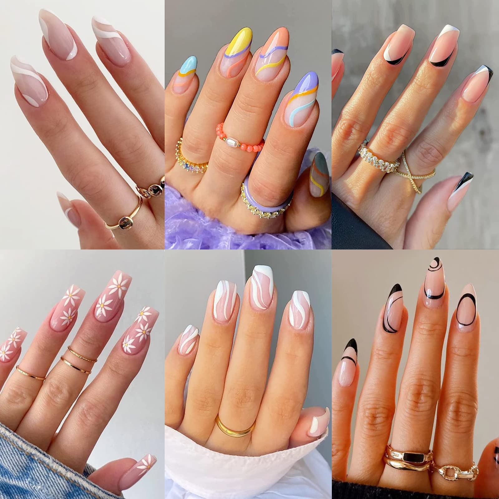 Nails and Nail Art cover photo collage
