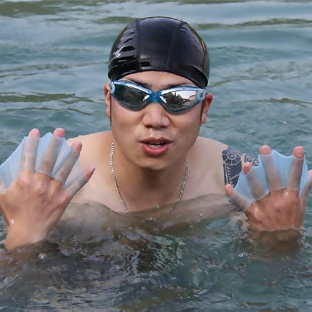 Swimming Hand Paddles cover photo collage